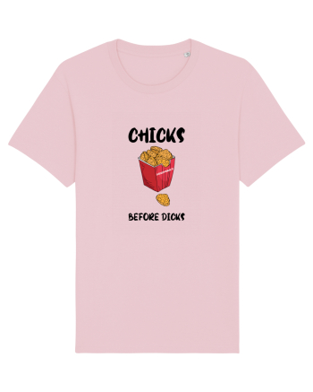 Chicks Before Dicks Cotton Pink