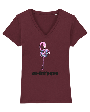 You're Flamin'go-rgeous! Burgundy