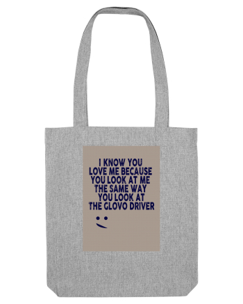 Glovo Driver Heather Grey