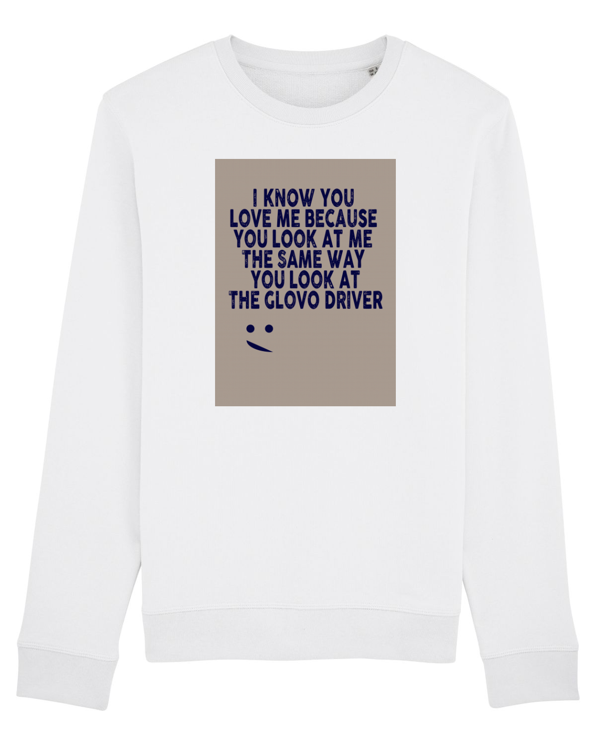 Bluză mânecă lungă Unisex Rise White