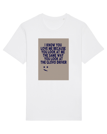 Glovo Driver White