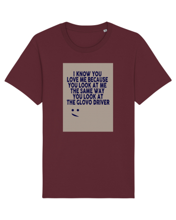 Glovo Driver Burgundy