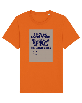 Glovo Driver Bright Orange