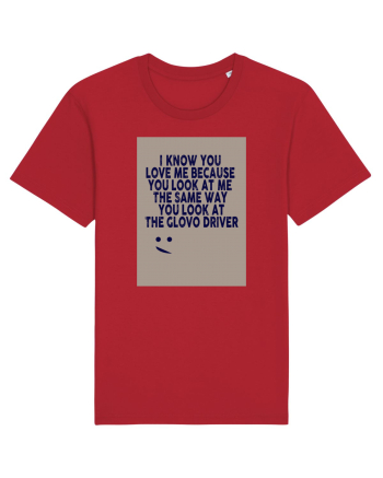 Glovo Driver Red