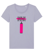 You're The Highlight Of My Day Tricou mânecă scurtă guler larg fitted Damă Expresser