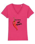 Hot Stuff Tricou mânecă scurtă guler V Damă Evoker