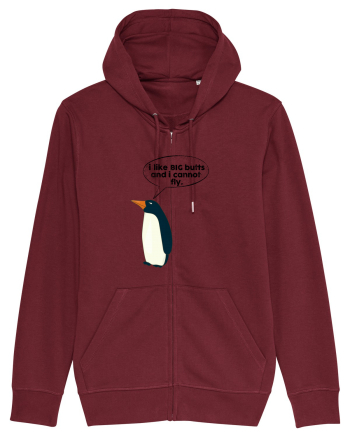 I Like Big Butts And I Cannot Fly Burgundy
