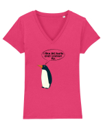 I Like Big Butts And I Cannot Fly Tricou mânecă scurtă guler V Damă Evoker