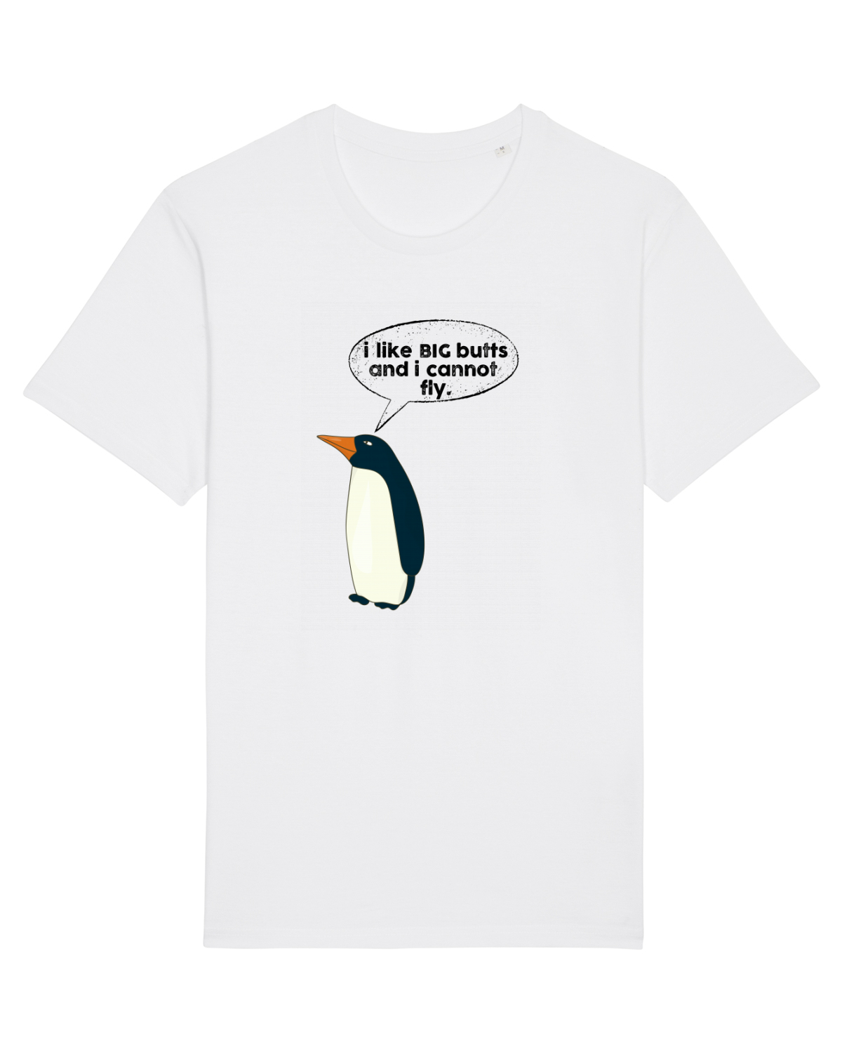 Tricou mânecă scurtă Unisex Rocker White