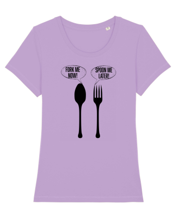 Fork Me Now, Spoon Me Later Lavender Dawn