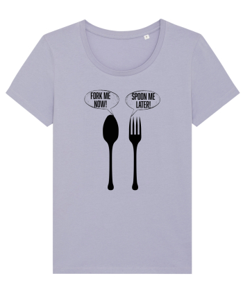 Fork Me Now, Spoon Me Later Lavender