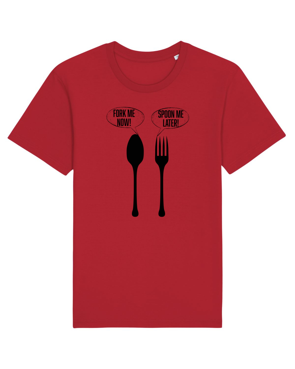 Tricou mânecă scurtă Unisex Rocker Red