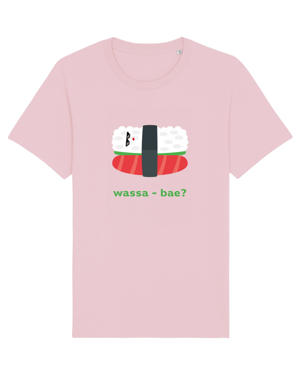 Tricou mânecă scurtă Unisex Rocker Cotton Pink