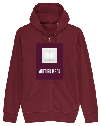 You Turn Me On Burgundy