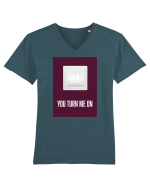 You Turn Me On Tricou mânecă scurtă guler V Bărbat Presenter