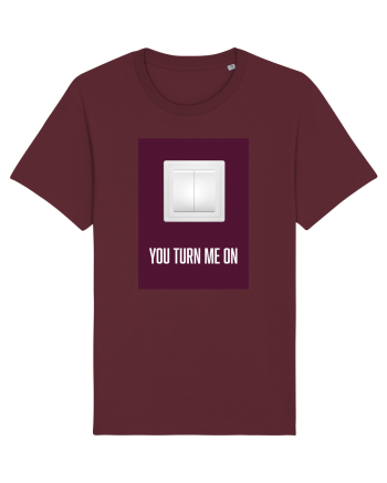 You Turn Me On Burgundy
