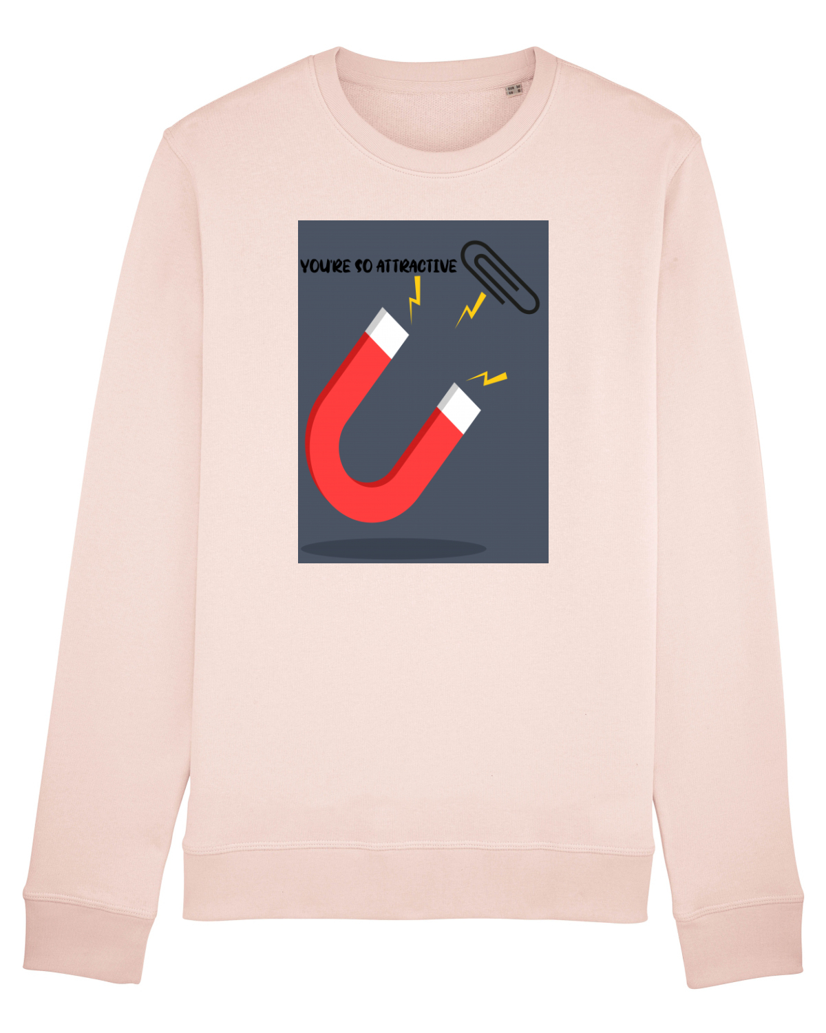 Bluză mânecă lungă Unisex Rise Candy Pink