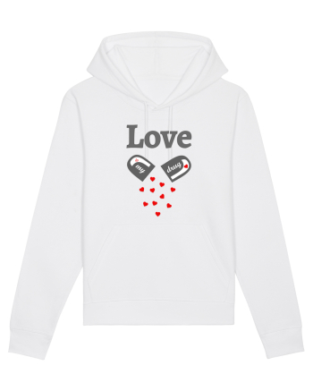 Love is my drug White