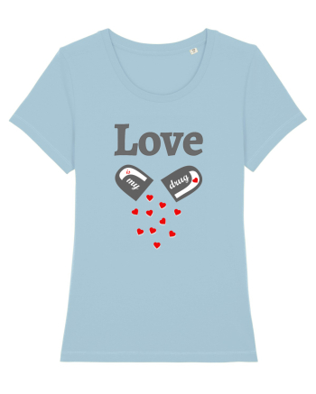 Love is my drug Sky Blue