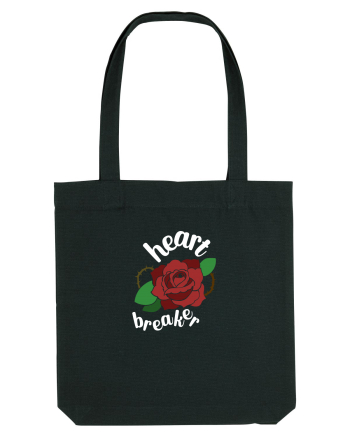 Heart Breaker (trandafir) alb Black