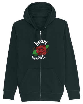 Heart Breaker (trandafir) alb Black