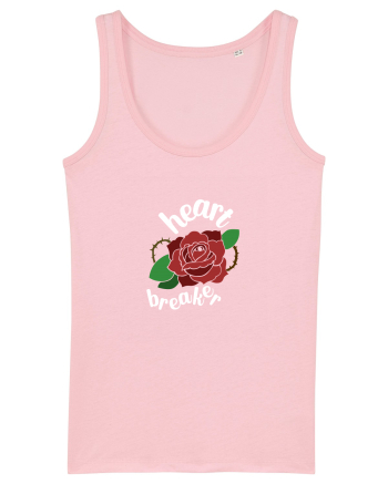 Heart Breaker (trandafir) alb Cotton Pink