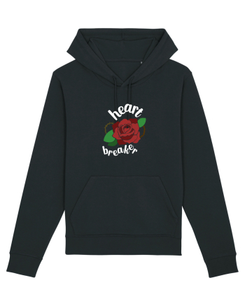 Heart Breaker (trandafir) alb Black