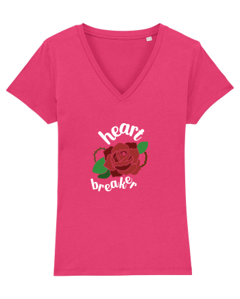 Heart Breaker (trandafir) alb Raspberry