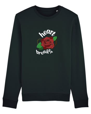 Heart Breaker (trandafir) alb Black