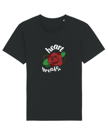 Heart Breaker (trandafir) alb Black