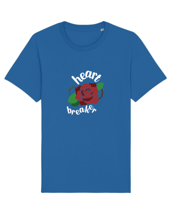 Heart Breaker (trandafir) alb Royal Blue