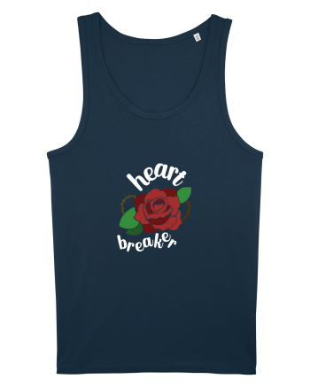 Heart Breaker (trandafir) alb Navy