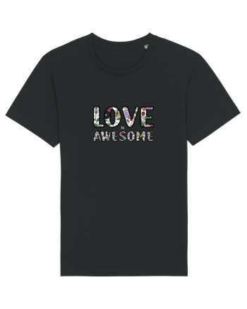 Love is Awesome Black