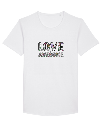 Love is Awesome White