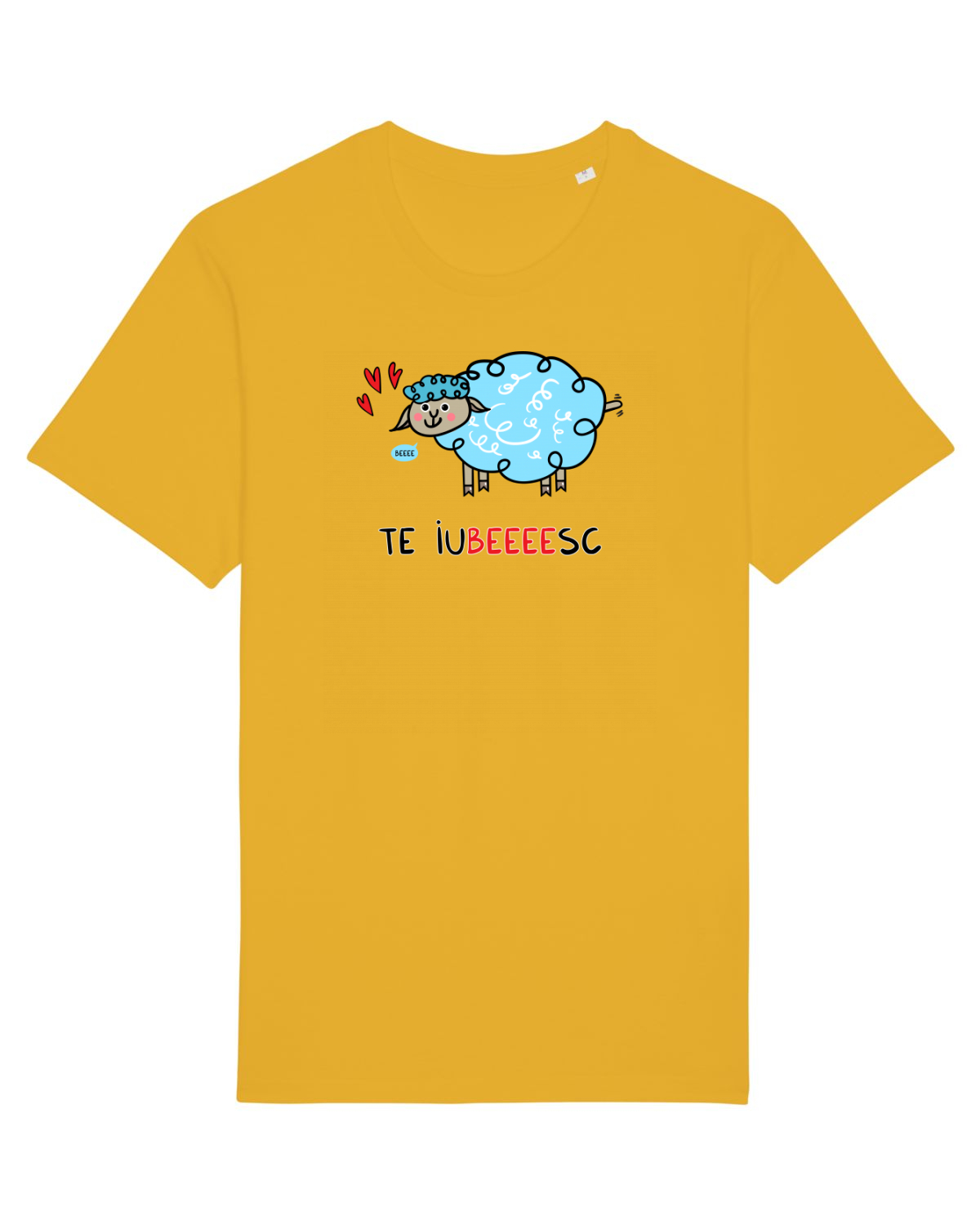Tricou mânecă scurtă Unisex Rocker Spectra Yellow