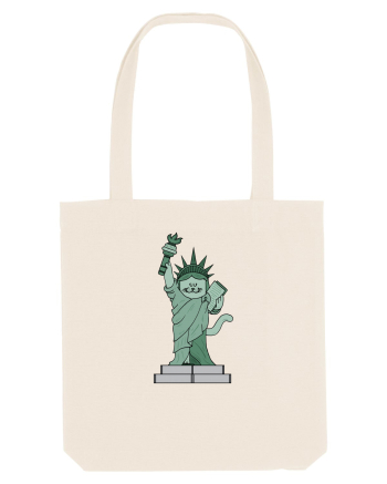 The Cat Statue of Liberty Natural