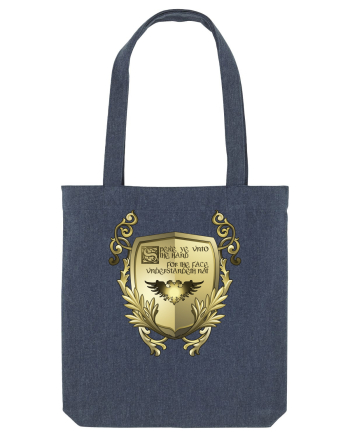 Talk  to the hand - medieval edition Midnight Blue