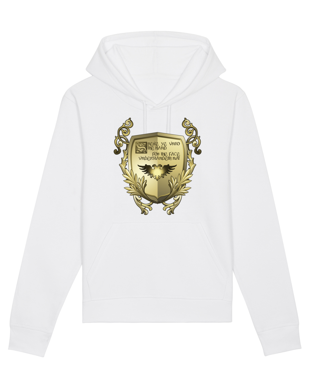 Hanorac Unisex Drummer White