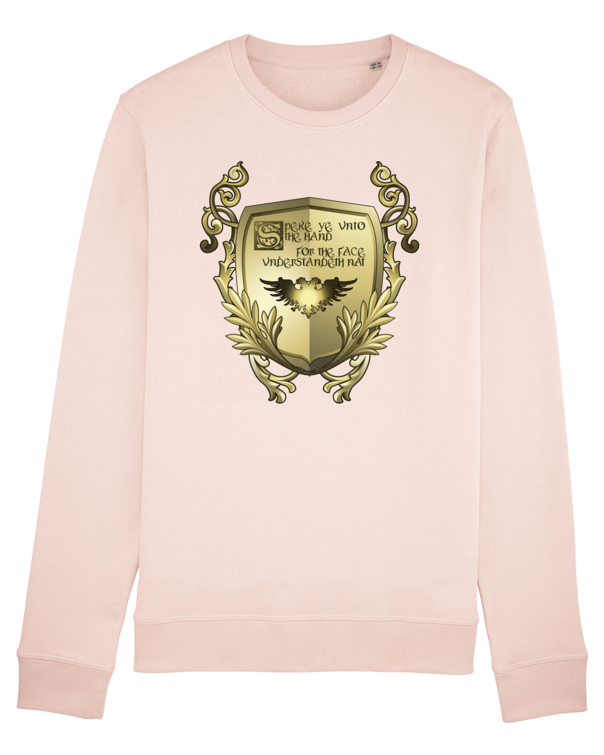 Bluză mânecă lungă Unisex Rise Candy Pink