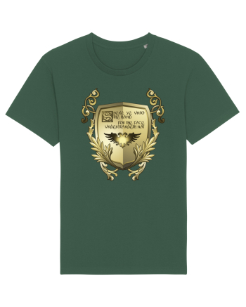 Talk  to the hand - medieval edition Bottle Green