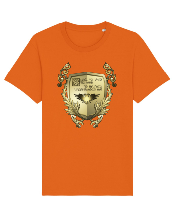 Talk  to the hand - medieval edition Bright Orange