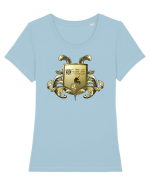 I hope you step on a lego - medieval edition Tricou mânecă scurtă guler larg fitted Damă Expresser