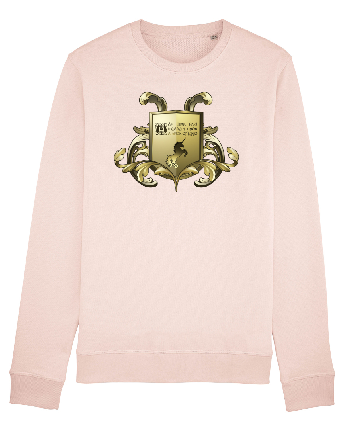 Bluză mânecă lungă Unisex Rise Candy Pink
