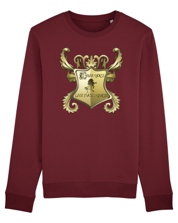 There goes the last fuck given - medieval edition Burgundy