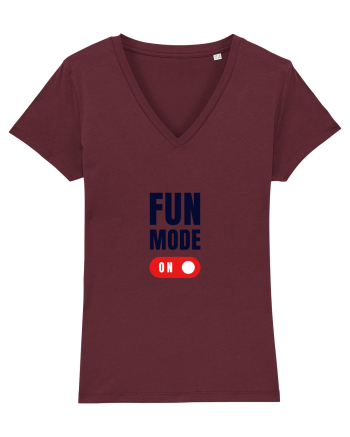 Fun Mode On Burgundy