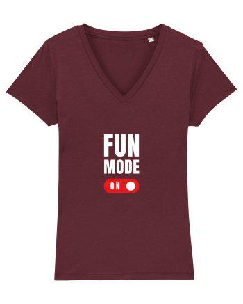 Fun Mode On Burgundy