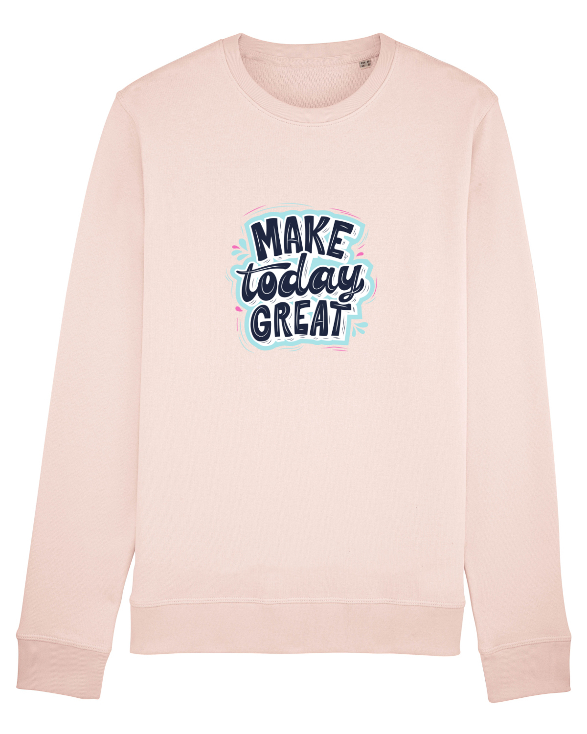Bluză mânecă lungă Unisex Rise Candy Pink