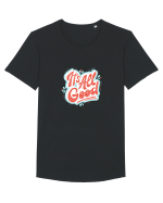 It”s all good Tricou mânecă scurtă guler larg Bărbat Skater