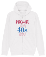 40 ANI ! Hanorac cu fermoar Unisex Connector
