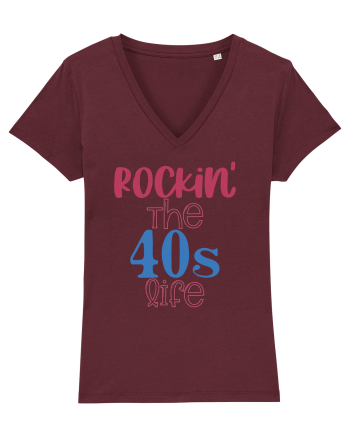40 ANI ! Burgundy